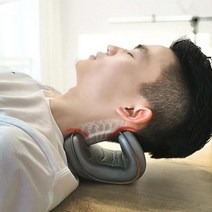목디스크 어깨 통증 완화 목 스트레칭 폼 목마사지, 1목스트레칭폼-그레이