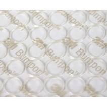 가구 유리 3M 얇은 투명 스티커 범폰 8mm 1장 서랍 가구문 미끄럼방지 미니