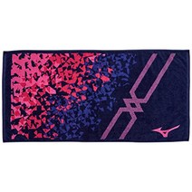 MIZUNO [미즈노] 이마바리 타월 목욕 타월(상자 포함) 일본제 32JY0100 네이비/핑크(32JY2100) Free Size, 무료 크기, 네이비핑크(32jy0100)