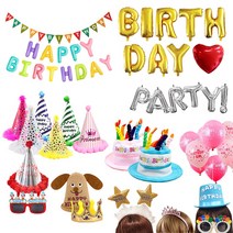 생일 파티 고깔 모자 머리띠 왕관 안경 축하 소품, (40)생일공주왕관