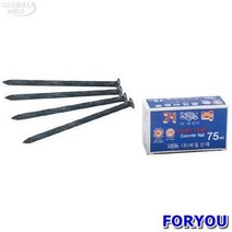 ForU933 제일선재 거북콘크리트못 청정 100mm 100개 소모성자재 공구 배관자재
