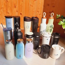 선물고민 끝 특별 주문제작 텀블러 1개부터 커스텀 각인텀블러 어반 500ml, 매트블랙, 폰트1(손글씨체)