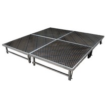 무대단상 간이무대 야외무대 행사장 연단 사회 발표, 1.28x1.8높이 고정