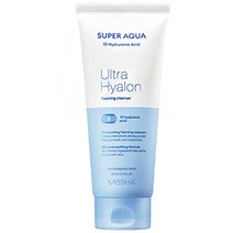 미샤 수퍼 아쿠아 울트라 히알론 클렌징 폼 200ml (유효기간 23년 9월 13일까지), 상세페이지 참조