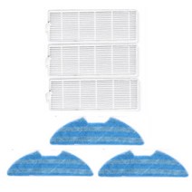 진공 메인 롤러 사이드 브러시 Hepa 필터 걸레 Blaupunkt Bluebot XEASY 로봇 청소기 청소 용, [02] as shown, 02 as shown