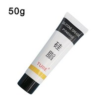 실리콘구리스 차량요실리콘그리스 자동차고무용실리콘 50g 실리콘 그리스 윤활제 주택 개선 하드웨어 식품, 한개옵션1, 01 A