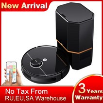 로봇청소기 로보트 자동 청소기 abir r30 로봇 비우기 스테이션 레이저 라이더 6500pa 흡입 다층 매핑 스마트 홈 습식 건식 기기