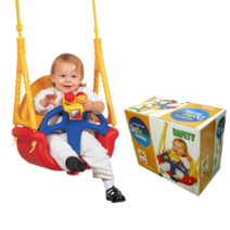 쿠쿠토이즈 가정용 아기 유아 안전 실내용 그네 그네봉 흔들