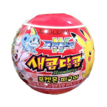 크라운 새콤달콤 포켓몬볼 피규어, 12g, 1개