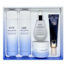 AHC 브라이트 펩타이드 스페셜 스킨 케어 5종 세트+쇼핑백, 1세트