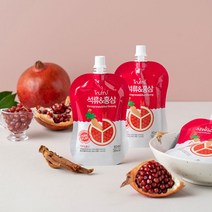 [장흥상생상회] 석류&홍삼 80ml x 15포 홍삼이 함유된 100% 국산석류즙