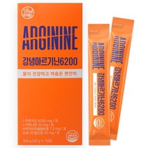 고함량 강녕아르기닌 6200mg 시트룰린 흡수율 극대화 강녕상회 아르지닌, 1박스 (15개입)