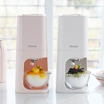 위즈웰 설레임 눈꽃빙수기 우유빙수 빙삭기계 팥빙수 WB800, WB800P(핑크) 단품