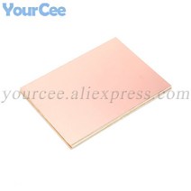 호버보드 10pcs FR4 PCB 단 하나 구리 입히는 격판 덮개 DIY 장비 박판으로 만들어진 회로판 섬유 물자 보, 한개옵션0, 한개옵션1