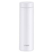 TIGER [항균 가공] Tiger Thermos Water Bottle Screw Mug Heat Dinulation Cold 500ml 홈 텀블러 사용 가능한 Frost White 흰색 MMZ-K050WFFF, 상품명참조, 1ml
