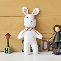 오가닉 토끼 미미 아기 애착인형만들기 DIY