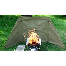 불피울때 화로용 바락막이 불막이 열에강한 가스스토브용 나홀로캠핑