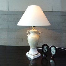 주노조명 라스타 도자기 스탠드, 옐로우