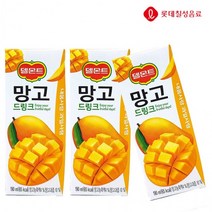프리미엄 델몬트 망고 190ml X 24개 과채음료/과즙음료/팩음료/음료수/혼합음료/음료/주스, 상세페이지 참조, 상세페이지 참조
