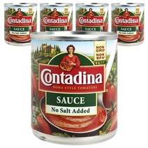 콘타디나 로마 스타일 토마토 소스 노 솔트, 227g, 5개