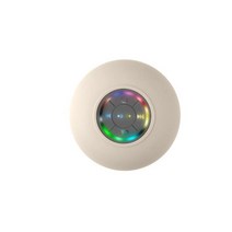 lg 블루투스 누구 스피커 무선 휴대용 호환 스피커 Led 조명 발광 흡입 컵 브래킷 방수 욕실 플레이어 내장 마이크, 하얀색