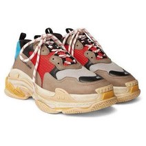Balenciaga 발렌시아가 Triple S용 교체용 레이스 화이트 & 레드 바이오더, White Red