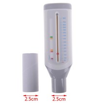 및 휴대용 폐활량계 피크 속도 측정기 호기 유량계 폐 호흡 기능 링, Adult, 1개