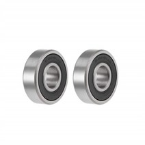 2 개포장 베어링 6000 6001 6002 6003 6004 6005 6006 6007 6008 rs 2rs zz 2z 깊은 홈 볼 베어링, 6003-17x35x10mm, 아베크-5, 고무 커버(rs 2rs)