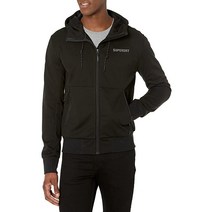 Superdry 남성용 코드 테크 소프트쉘 JKT 블랙. X-Large