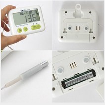 알림 디지털온도계 냉장고온도계 THERMOMETER 휴대용온도계 전자 온도측정기 전자온도계 일반온도계 실내온도계 온도감지기 무선온도계 디지탈온도계 온도체크 무선온도센서