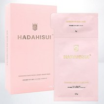 시트 마스크 팩 hadahisui 시트 마스크 팩 15장입 베이스 팩 4g＆시트 마스크 팩 25g 2step 보습 스킨 케어 윤기 촉촉한 수분 선물 kan 코르기