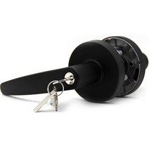 엔젤금속 방문손잡이(블랙/3개입) STL-750