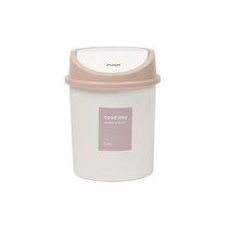 플라코 굿데이 원형 스윙 휴지통 1개 핑크 소(5L)