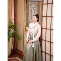 FLYNABI 결혼식 돌잔치 혼주한복 여성용 상하 세트 어른한복