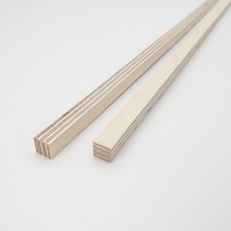 아이베란다 자작나무합판 9X9X800mm3장 원목쫄대 목재 각재 몰딩, 3개