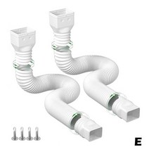 선홈통 배수관 오수받이 멀티조인트 처마빗물받이 물홈통 Downspout 익스텐더 개폐식 빗, 5.E