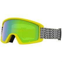 Giro 스노우고글 Semi Goggles, Yellow Constant/Loden+Yellow