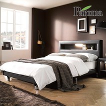 [파로마] 엘로이 투매트리스침대 프레임만Q/K