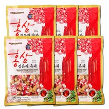 홍삼 검은깨 유과 6개묶음 280gx6무료배송, 280g, 6개