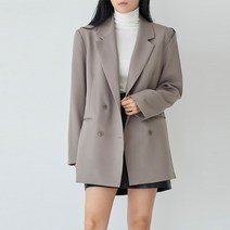 자체제작 테일러드 더블 블레이져 오버핏 자켓 JI13B0