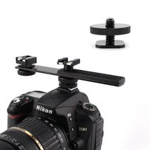 1/4인치 핫슈 아답터 마운트 연결 브라켓 DSLR 콜드슈