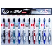 클리오 뉴 퍼팩션 칫솔 5+5-차콜초극세모, 상세페이지 참조