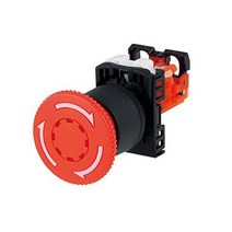 일본직발송 10. 후지 전기 기기 제어 후지 전기 비상 정지용 누름 버튼 스위치 φ40 빨간색 AR22V0R -01R B, One Size_푸시락 대형흰색 화살