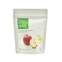 올가 간식 100% 순수한 사과칩 (12g) 명절 회사 탕비실 캠핑 아이들 선물, 22개