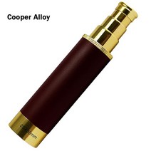 오페라글라스 25X30 금속 단안 휴대용 망원경 캡틴 쌍안경 LLL 나이트 비전 포켓 해적, 02 Cooper Alloy