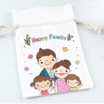 패브릭 주머니 만들기 파우치 그리기 색칠놀이 DIY 꾸미기 미술 데코 놀이 유아 어린이집 유치원 초등학교 수업 방과후 돌봄교실, 패브릭주머니(꽃사슴)