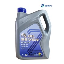 에스오일 7 BLUE #5 ECO CF 10W30 6L 디젤, 1개