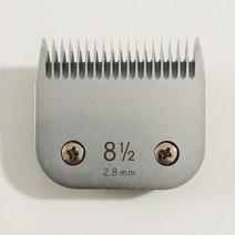 반려동물 바리깡 이발기 세트 헤어커터 부분 8.5 #(2.8mm) 대부분의 Andis 및 Oster 클리퍼에 적합한 전문, 한개옵션1, 01 steel