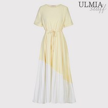 율미아스탭 율미아스탭 배색플리츠원피스_SKM1OP3611