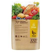 ANF 유기농 6Free 오리 전연령 애견사료, 2kg